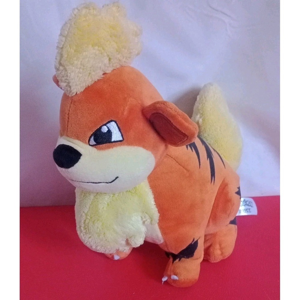 Pokemon Growlithe 10" Plush Stuffed Animal WCT Wicked Cool Toys 2019